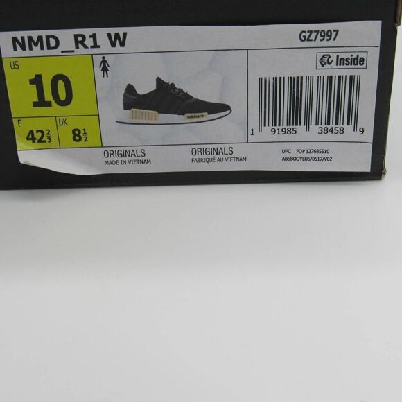 ADIDAS NMD R1 WOMENS SNEAKERS IN BLACK/BLUSH - Picture 10 of 11
